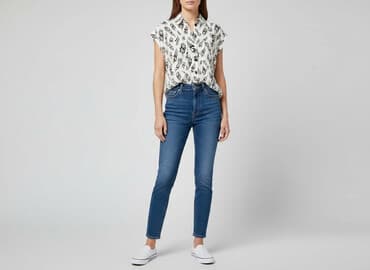 koszula w paski bershka: Bershka, Koszula damska, rozmiar XS — 6