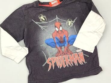sukienka biala koronkowa: Blouse, Marvel, 1.5-2 years, 86-92 cm, condition - Good — 1