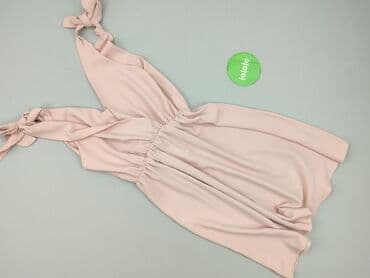 buty pudrowy róż na wesele: Sukienka damska, rozmiar S — 4