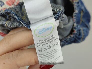 sukienki dla 12 latki: Spodnie jeansowe, Disney, 9-12 miesięcy, stan - Bardzo dobry — 5