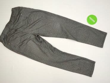 jeansy damskie ocieplane polarem: Spodnie materiałowe damskie, rozmiar 2XL — 3