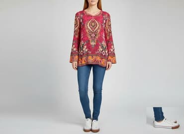 bluzki świąteczne damskie allegro: Mira Paris, Bluzka damska, rozmiar M — 6