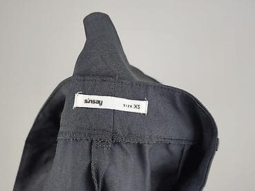 Women's Clothing: Sinsay, Material trousers for women, size XS — 4