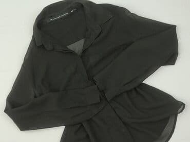 czarna koszula do niebieskiego garnituru: Black, Koszula damska, rozmiar S — 1