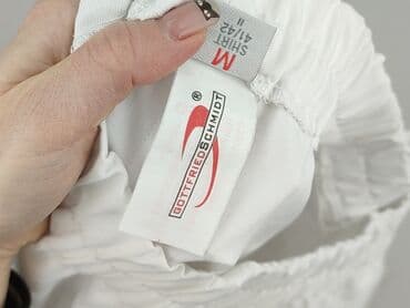 biale obcisla bluzki: White, Spodnie dla mężczyzn, rozmiar M — 5