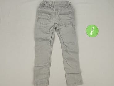 spodnie do szarej marynarki: Spodnie jeansowe, DenimCo, 5-6 lat, 116, stan - Bardzo dobry — 3