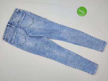 klapki yeez: Jeansy damskie, rozmiar S — 3