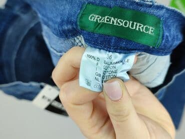 zielone jeansy damskie: Jeansy damskie, rozmiar S — 5