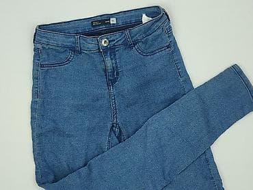 pull and bear ogrodniczki: Sinsay, Jeansy damskie, rozmiar S — 1
