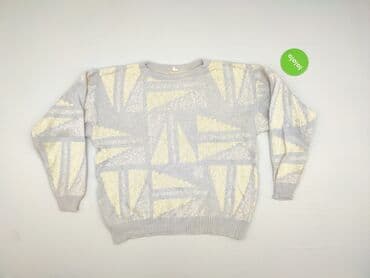 sweter w paski h: Women`s sweater, size 5XL (EU 50) — 2