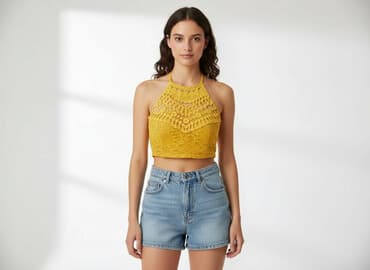 gorsetowe bluzki: Top damski, rozmiar S — 6