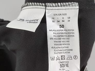 Spodnie materiałowe: Spodnie materiałowe damskie, rozmiar 5XL — 5