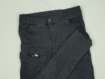 zara jeansy z cekinami: Jeansy damskie, rozmiar L — 1