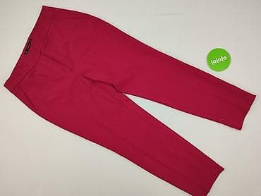 garnitur czerwony zara: Zara, Spodnie materiałowe damskie, rozmiar L — 2