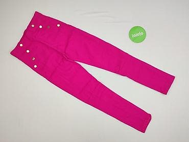 jeansy cekiny: Spodnie materiałowe damskie, rozmiar S — 2