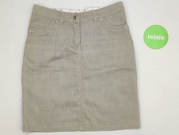 srebrne spódnice plisowane: Joy, Spódnica damska, rozmiar S — 2