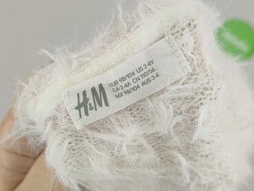 sweterki komunijne na drutach wzory: Sweater, H&M, 3-4 years, 98-104 cm, condition - Very good — 4