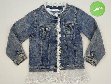 kurtka mk: Children's jeans jacket, 10 years, 134-140 cm, condition - Very good — 2