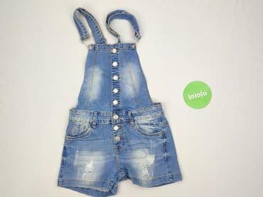 woskowane legginsy z wysokim stanem zara: Dungarees for women, size XS (EU 34) — 2
