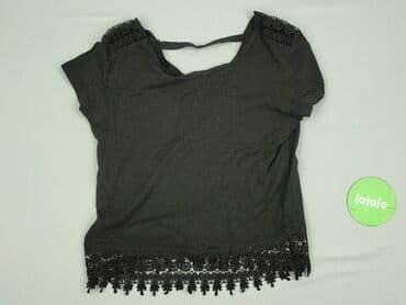 koronkowe bluzki z krótkim rekawem: Bluzka damska, rozmiar M — 2