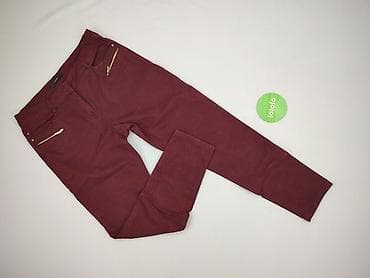 spodnie z nitami: Spodnie materiałowe damskie, rozmiar M — 2