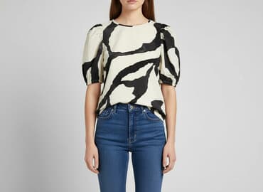 benetton bluza damska: H&M, Bluzka damska, rozmiar XS — 7