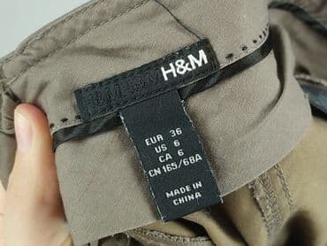 spódniczka khaki: H&M, Spódnica damska, rozmiar S — 4