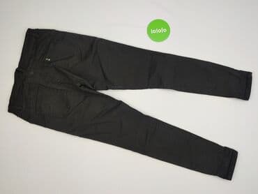 legginsy lateksowe z wysokim stanem: Toxik3, Jeansy damskie, L — 3