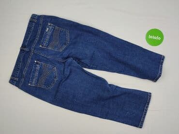 srebrne legginsy: Spodnie 3/4 damskie, XL — 3