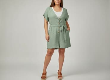 kombinezon długi rękaw krótkie spodenki: Primark, Kombinezon damski, rozmiar XL — 7