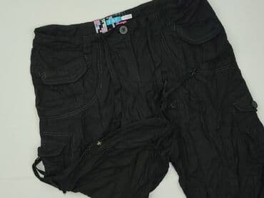 spodnie wrangler czarne: F&F, Spodnie 3/4 damskie, rozmiar 2XL — 1