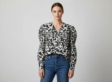 bluzki góralskie allegro: Bluzka damska, rozmiar L — 6