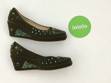 dziecięce trampki na koturnie: Półbuty damskie, rozmiar 40 — 4