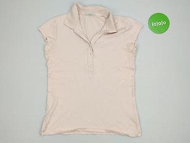 pudrowa bluzki: Joop, Damska koszulka polo, rozmiar M — 2