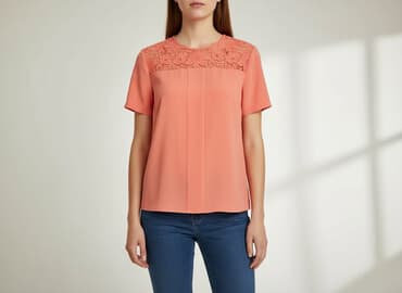 koronkowy top pod marynarkę: TXM, Bluzka damska, rozmiar S — 7