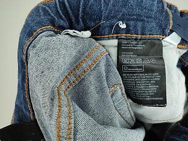 plisowana spodnica: Spodnie jeansowe, 11 lat, 146, stan - Bardzo dobry — 5