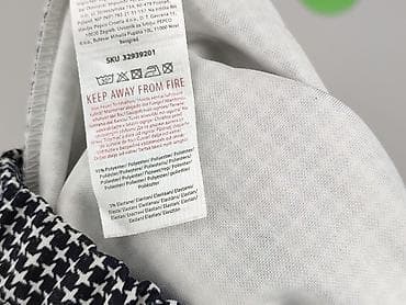 sinsay lask: Material trousers for women, size S — 5