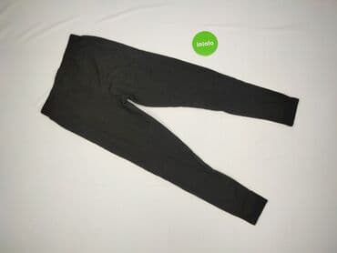 czarne legginsy z wysokim stanem push up: Sinsay, Legginsy Sportowe damskie, rozmiar L — 3