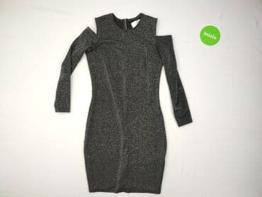jakie rajstopy do srebrnej sukienki: Mohito, Sukienka damska, rozmiar M — 2