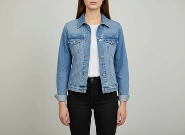 reserved kurtka jeansowa damska: Active Wear, Kurtka jeansowa damska, rozmiar S — 8