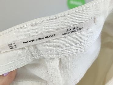 dżins tekst: Zara, Jeansy damskie, rozmiar 2XS — 6