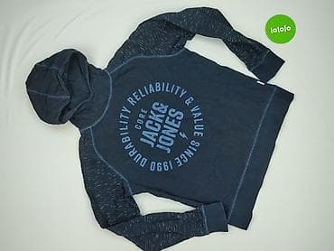 amisu bluza: Jack & Jones, Bluza z kapturem dla mężczyzn, rozmiar L — 2