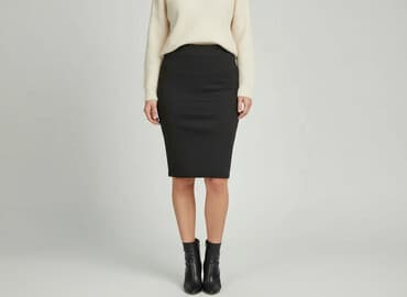 krótkie czarne spódniczka: Spódnica damska, rozmiar S — 1