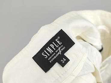 bpc selection spodnie: SIMPLE, Spodnie materiałowe damskie, rozmiar S — 4