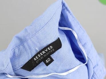 zwiewna bluzki w kwiaty: Koszula damska, rozmiar L — 4