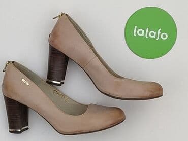 drewniaki buty: Półbuty damskie, rozmiar 37 — 4