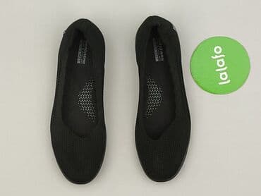 skarpetowe buty: Skechers, Balerinki damskie, rozmiar 40 — 3