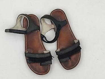 jasne sandałki: Sandały damskie, rozmiar 37 — 1