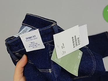 boho sandały: Spodnie jeansowe, H&M, 12 lat, 146/152, stan - Idealny — 5