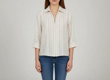 bluzka damska z suwakiem: Bluzka damska, rozmiar L — 1